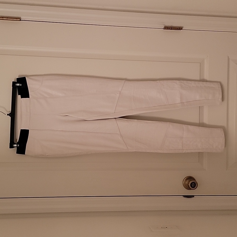 KIIND OF High Rise Faux Suede Leggings / Skinny Pants. Size S